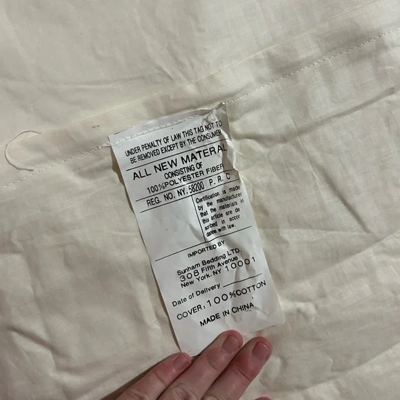 Quilted pillow sham - Picture 3 of 3